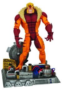 MARVEL SELECT COLLECTOR ACTION FIGURE SABRETOOTH   [MARVEL COMICS]