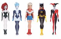 DC COMICS DIRECT ACTION FIGURES 5-PACK BATMAN ANIMATED SERIES: GIRLS NIGHT OUT 