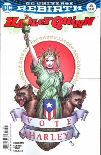 HARLEY QUINN VOL 3 #28 VARIANT COVER  28  [DC COMICS]