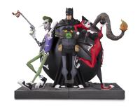 DC COMICS COLLECTIBLE COLD-CAST BOOKENDS JOKER and HARLEY QUINN 2017  [DC COMICS]