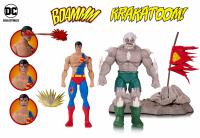 DC COMICS DIRECT ACTION FIGURE 2-PACK DC ICONS: DOOMSDAY SUPERMAN DEATH OF SUPERMAN   [DC COMICS]