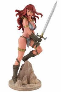 D. E. COLLECTIBLE RESIN STATUE RED SONJA by Amanda Conner   [D. E.]