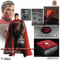 ONE-12 COLLECTIVE ARTICULATED DC ACTION FIGURES SUPERMAN: RED SON   [MEZCO]