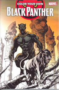 COLOR YOUR OWN BLACK PANTHER TP    [MARVEL COMICS]