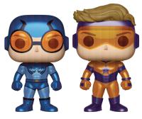 POP! HEROES DC SUPER HEROES VINYL FIGURES 2-PACK BOOSTER GOLD & BLUE BEETLE 