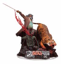 IMAGE COMICS COLLECTIBLE RESIN STATUE by McFarlane Toys WALKING DEAD: EZEKIEL and SHIVA 2018  [MCFARLANE COLLECTIBLES]