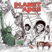 PLANET OF THE APES ADULT COLORING BOOK SC    [BOOM! STUDIOS]