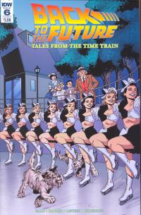 BACK TO THE FUTURE TIME TRAIN #6 CVR A LEVENS  6  [IDW PUBLISHING]