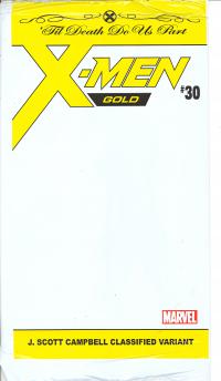 X-MEN GOLD #30  30  [MARVEL COMICS]