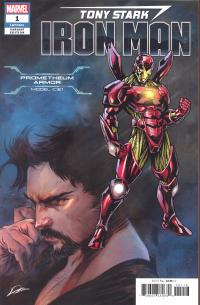 TONY STARK IRON MAN #01 HEROES REBORN ARMOR VAR  1  [MARVEL COMICS]