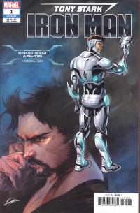 TONY STARK IRON MAN #01 SUPERIOR IRON MAN ARMOR VAR  1  [MARVEL COMICS]