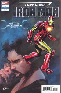 TONY STARK IRON MAN #01 HEROES REBORN KURT ARMOR VAR  1  [MARVEL COMICS]