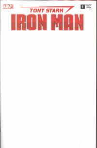TONY STARK IRON MAN #01 BLANK VAR  1  [MARVEL COMICS]