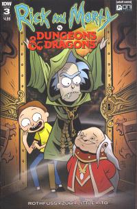 RICK & MORTY VS DUNGEONS & DRAGONS #3 (OF 4) CVR A LITTLE  3  [IDW PUBLISHING]