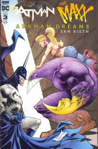 BATMAN THE MAXX: ARKHAM DREAMS #3 (OF 5) CVR A KIETH  3  [IDW PUBLISHING]