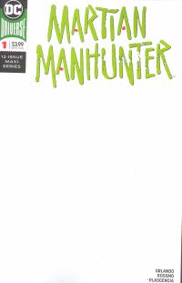 MARTIAN MANHUNTER #01 (OF 12) BLANK VAR ED  1  [DC COMICS]