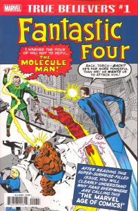 TRUE BELIEVERS FANTASTIC FOUR MOLECULE MAN #1    [MARVEL COMICS]