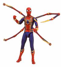MARVEL SELECT COLLECTOR ACTION FIGURE AVENGERS 3 the Movie - IRON SPIDER-MAN   [DIAMOND SELECT]