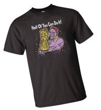 MARVEL HEROES HALF OF YOU CAN DO IT T/S XXL    [MARVEL COMICS]