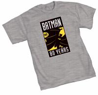 BATMAN 80TH LOGO II T/S XXL    [DC COMICS]