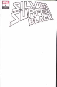 SILVER SURFER BLACK #1 (OF 5) BLANK VAR  1  [MARVEL COMICS]
