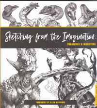SKETCHING FROM THE IMAGINATION CREATURES & MONSTERS SC    [3D TOTAL PUBLISHING]