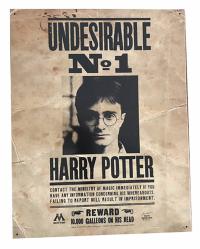 HARRY POTTER NUMBER ONE UNDESIRABLE 12X16 TIN SIGN    [POPFUN MERCHANDISING]
