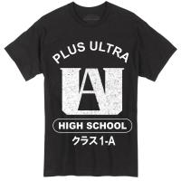 MY HERO ACADEMIA PLUS ULTRA BLK T/S XL    [GREAT EASTERN ENTERTAINMENT]