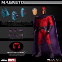 ONE-12 COLLECTIVE ARTICULATED MARVEL ACTION FIGURES MAGNETO   [MEZCO]