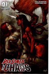 RED SONJA AGE OF CHAOS #1 CVR A PARRILLO  1  [DYNAMITE]