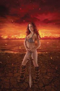 RED SONJA AGE OF CHAOS #1 30 COPY COSPLAY VIRGIN INCV  1  [DYNAMITE]