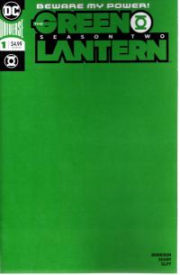 GREEN LANTERN SEASON 2 #01 (OF 12) GREEN BLANK VAR ED  1  [DC COMICS]