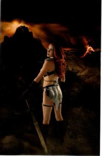RED SONJA AGE OF CHAOS #2 30 COPY COSPLAY VIRGIN INCV  2  [DYNAMITE]
