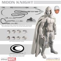 ONE-12 COLLECTIVE ARTICULATED MARVEL ACTION FIGURES MOON KNIGHT   [MARVEL COMICS]