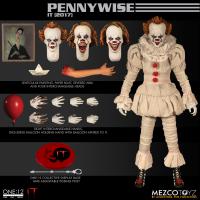 ONE-12 COLLECTIVE ARTICULATED ACTION FIGURES IT (2017): PENNYWISE   [MEZCO]