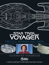 STAR TREK THE USS VOYAGER NCC 74656 ILLUS HANDBOOK HC    [HERO COLLECTOR]