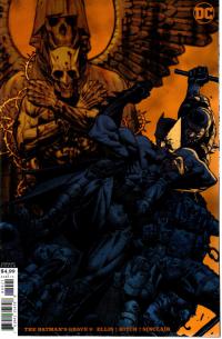 BATMANS GRAVE #09 (OF 12) CARD STOCK S PLATT VAR ED  9  [DC COMICS]