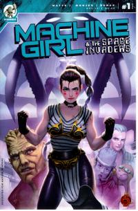 MACHINE GIRL & SPACE INVADERS #1 (MR)  1  [RED 5 COMICS - STONEBOT]