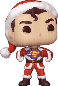 POP! DC SUPER HEROES VINYL FIGURE SUPERMAN In Holiday Sweater   [DC COMICS]