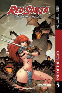 RED SONJA WORLDS AWAY TP VOL 05 END OF ROAD    [DYNAMITE]