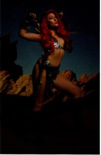RED SONJA THE SUPERPOWERS #4 35 COPY COSPLAY VIRGIN INCV  4  [DYNAMITE]