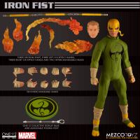 ONE-12 COLLECTIVE ARTICULATED MARVEL ACTION FIGURES IRON FIST   [MEZCO]
