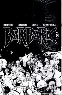 BARBARIC #2 CVR C BLACK BAG VAR SEELEY  2  [VAULT COMICS]