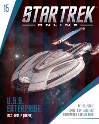 STAR TREK ONLINE STARSHIPS #15 USS ENTERPRISE NCC-1701-F YOR  15  [HERO COLLECTOR]