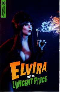 ELVIRA MEETS VINCENT PRICE #3 CVR D PHOTO  3  [DYNAMITE]