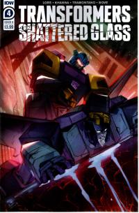 TRANSFORMERS SHATTERED GLASS #4 (OF 5) CVR B MCGUIRE-SMITH  4  [IDW PUBLISHING]