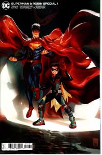 SUPERMAN & ROBIN SPECIAL #1 (OF 1) CVR B INV 1:25 CARD STOCK VAR  1  [DC COMICS]