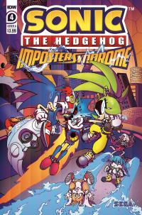SONIC HEDGEHOG IMPOSTER SYNDROME #4 (OF 4) CVR A FONSECA (C:  4  [IDW PUBLISHING]