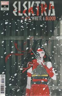ELEKTRA BLACK WHITE BLOOD #4 (OF 4) MOMOKO VAR  4  [MARVEL COMICS]