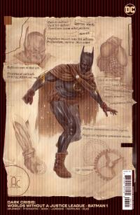 DARK CRISIS WORLDS WITHOUT A JUSTICE LEAGUE BATMAN #1 CVR INC    [DC COMICS]